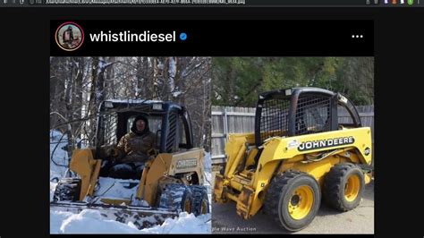 whistlindiesel skid steer|whistlin diesel skid loader stolen.